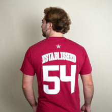Load image into Gallery viewer, Crimson & Grey Touchdown Tradition Shirsey