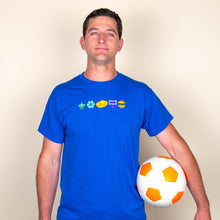 Load image into Gallery viewer, Party On The Pitch T-Shirt (BLUE)