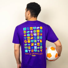 Load image into Gallery viewer, Party On The Pitch T-Shirt (PURPLE)