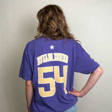 Load image into Gallery viewer, Purple & Gold Touchdown Tradition Shirsey