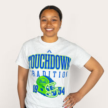 Load image into Gallery viewer, Blue and Green Touchdown Tradition T-Shirt