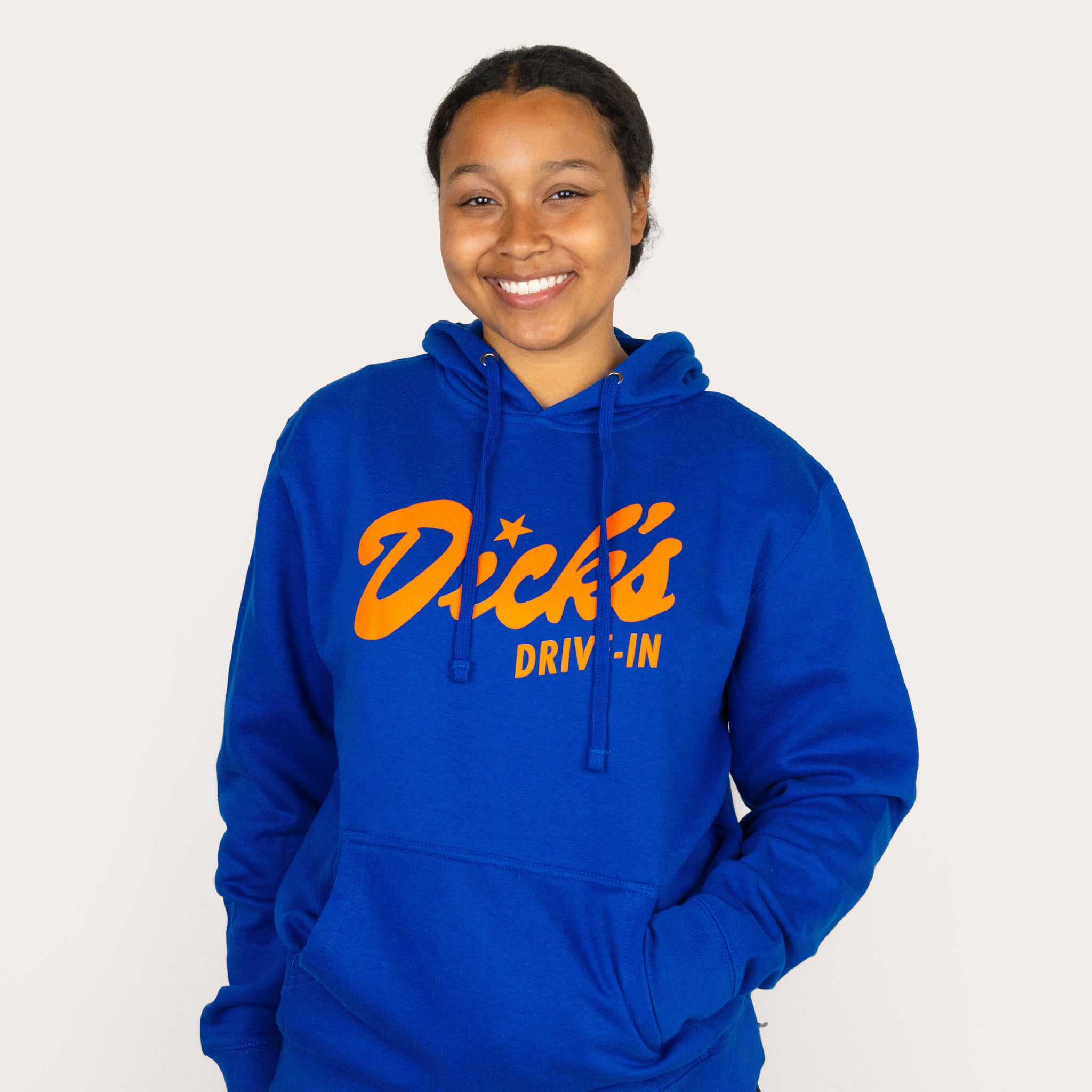 (dick)Classic Ad Hooded Sweatshirt Classic Dick's Drive-in Hoodie – Dick's Drive-In
