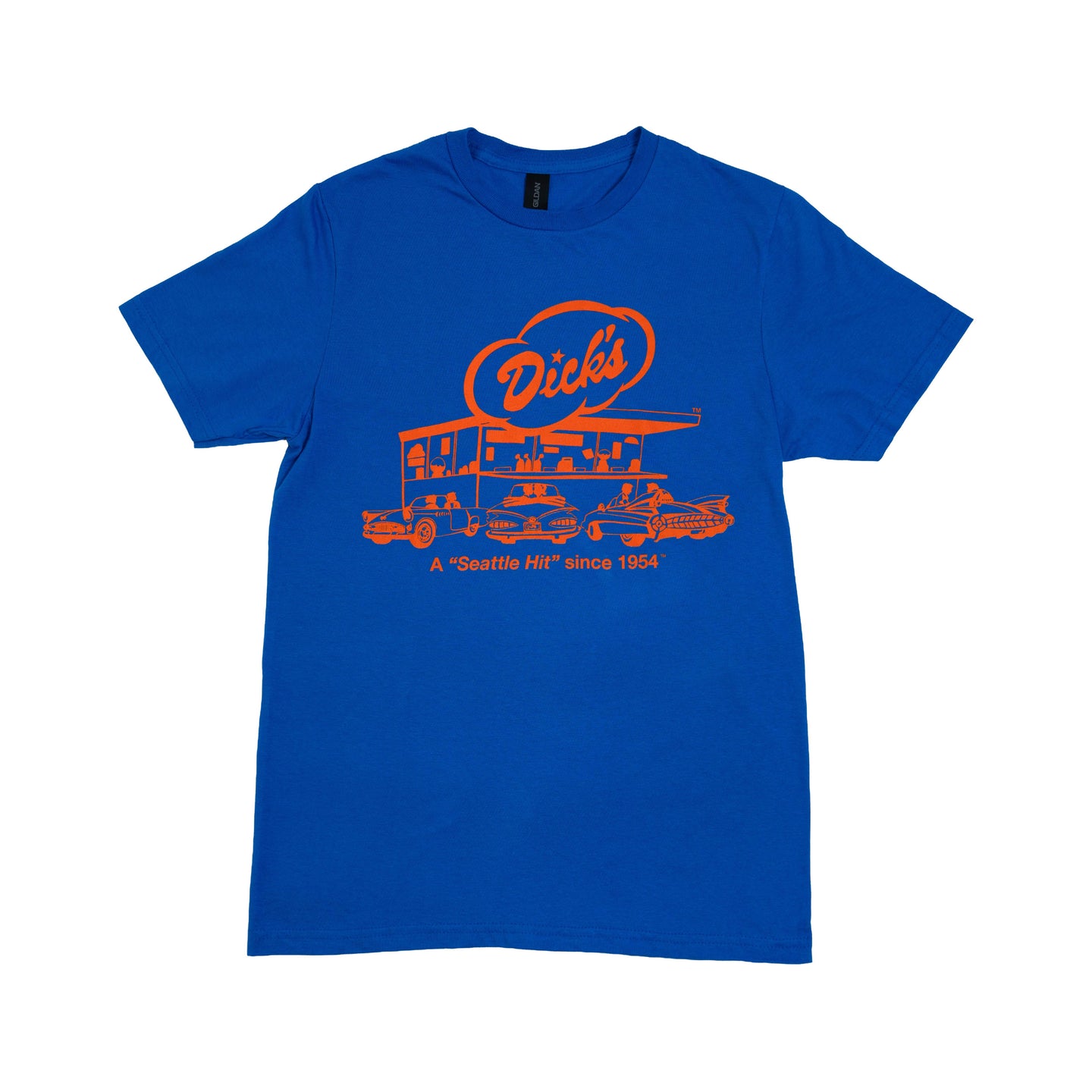 Classic Blue Short Sleeved T-Shirt