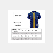 Load image into Gallery viewer, Youth Throwback Baseball Jersey
