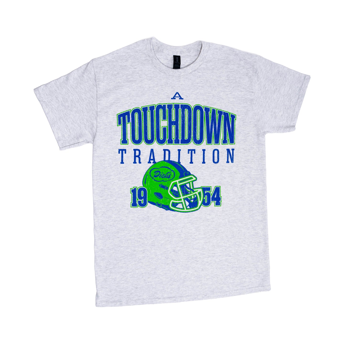Blue and Green Touchdown Tradition T-Shirt