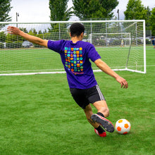 Load image into Gallery viewer, Party On The Pitch T-Shirt (PURPLE)