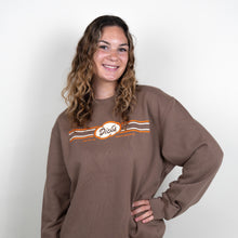 Load image into Gallery viewer, Retro Stripe Crewneck Sweatshirt