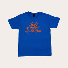 Load image into Gallery viewer, Youth Classic Blue Short Sleeved T-Shirt