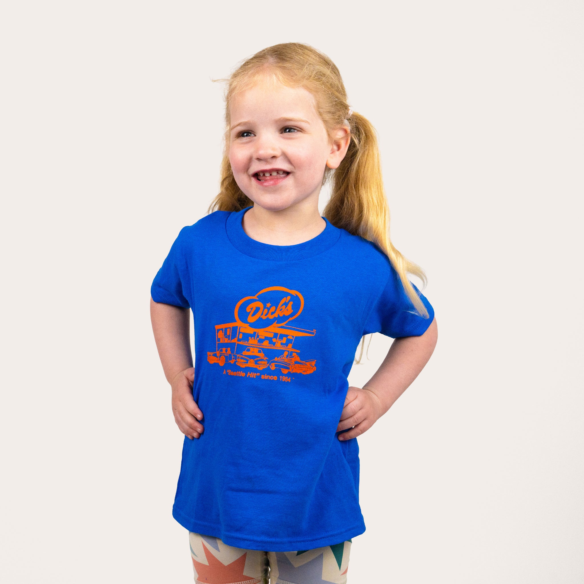 Youth Classic Blue Short Sleeved T-Shirt – Dick's Drive-In