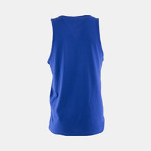 Load image into Gallery viewer, Back of royal blue men&#39;s tank top
