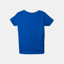 Load image into Gallery viewer, Back view youth unisex royal blue t-shirt
